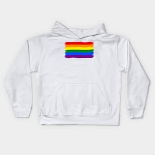 LGBTQ Flag Kids Hoodie